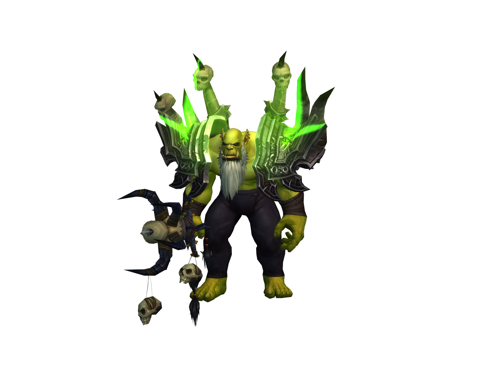 Aldrak 3D character render