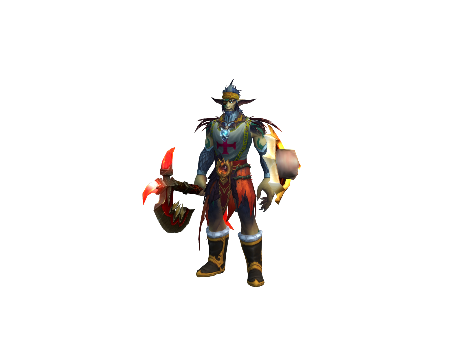 Jarednomak 3D character render