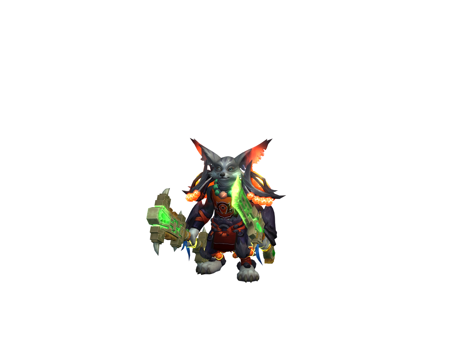Kefyr 3D character render