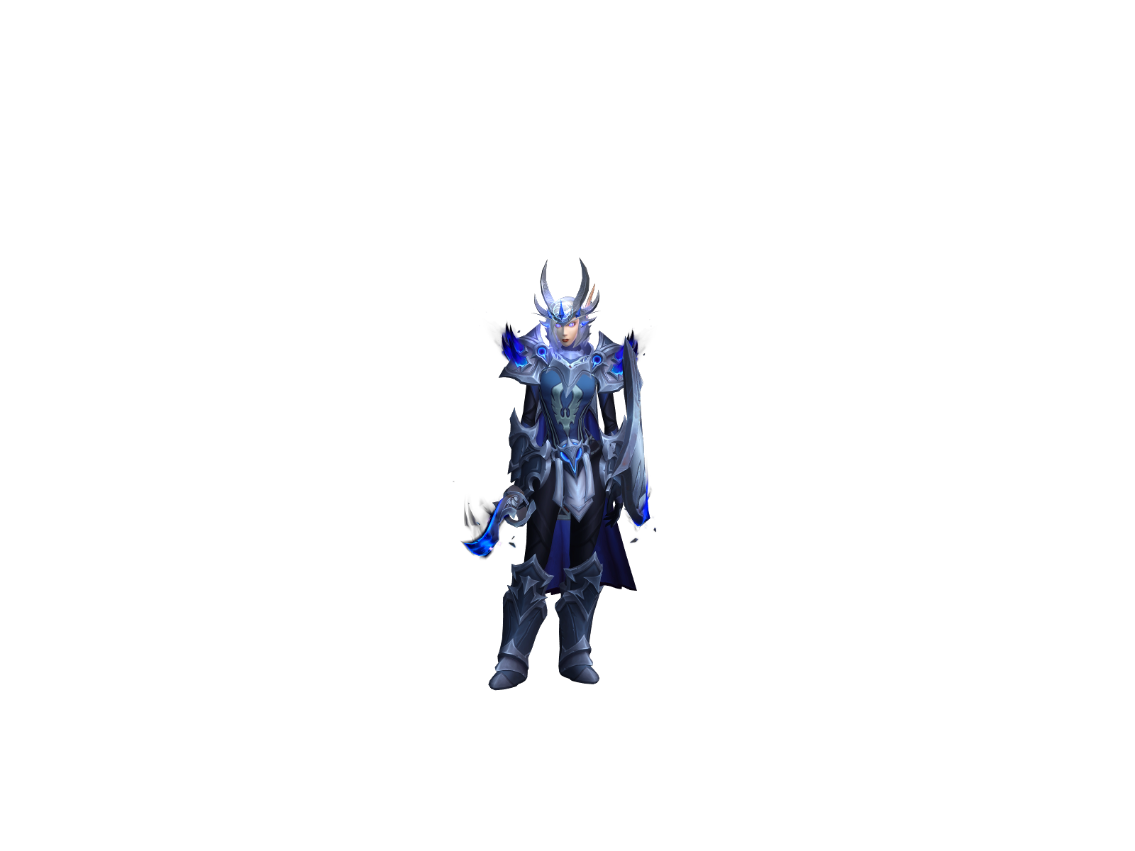 Rosamonde 3D character render