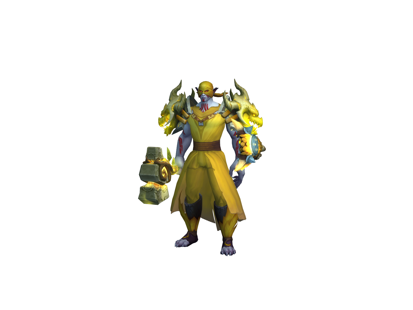 Villámlás 3D character render