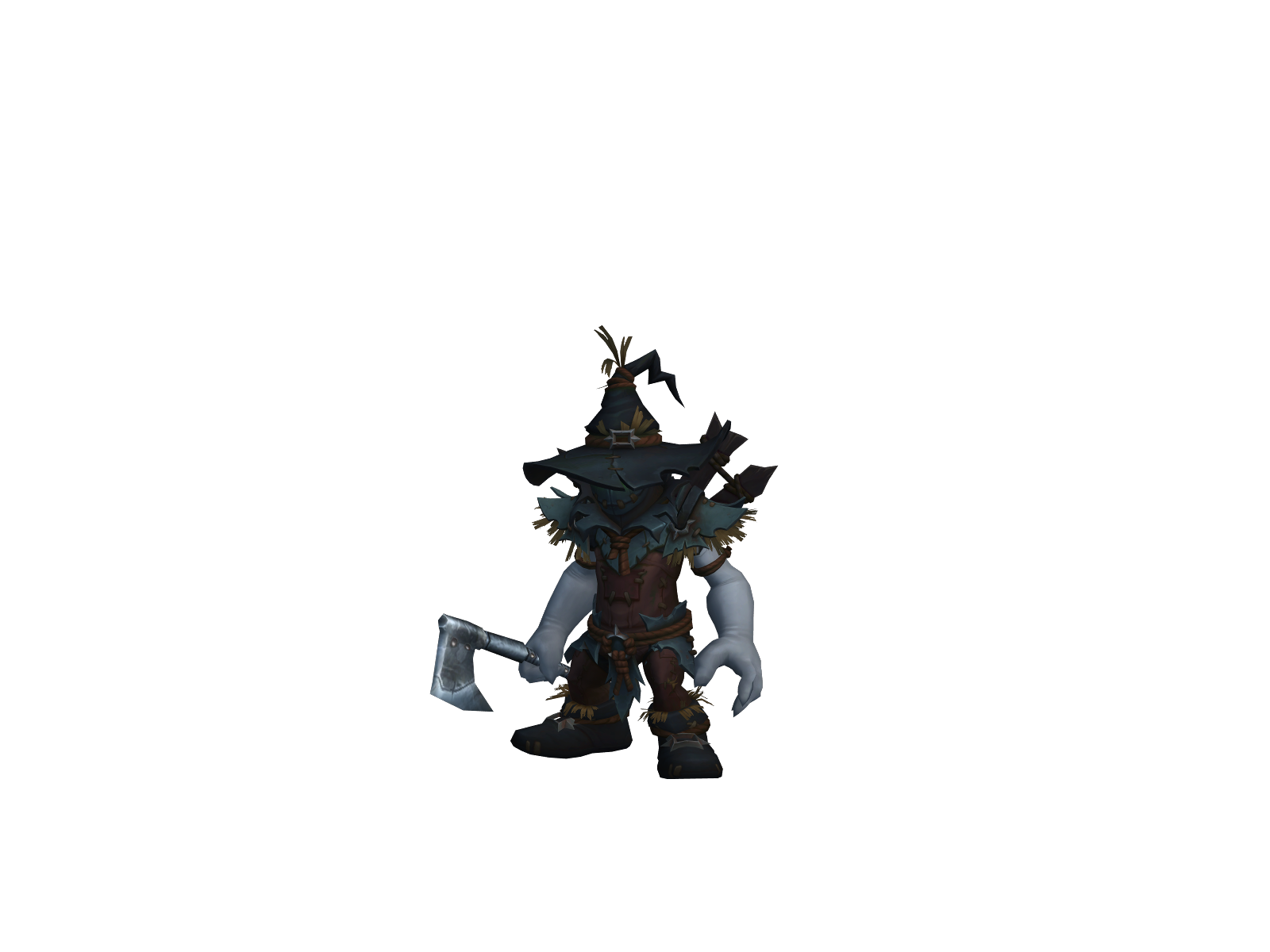 Forfull 3D character render