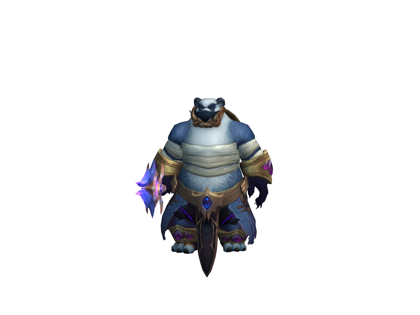 Pandencsy 3D character render