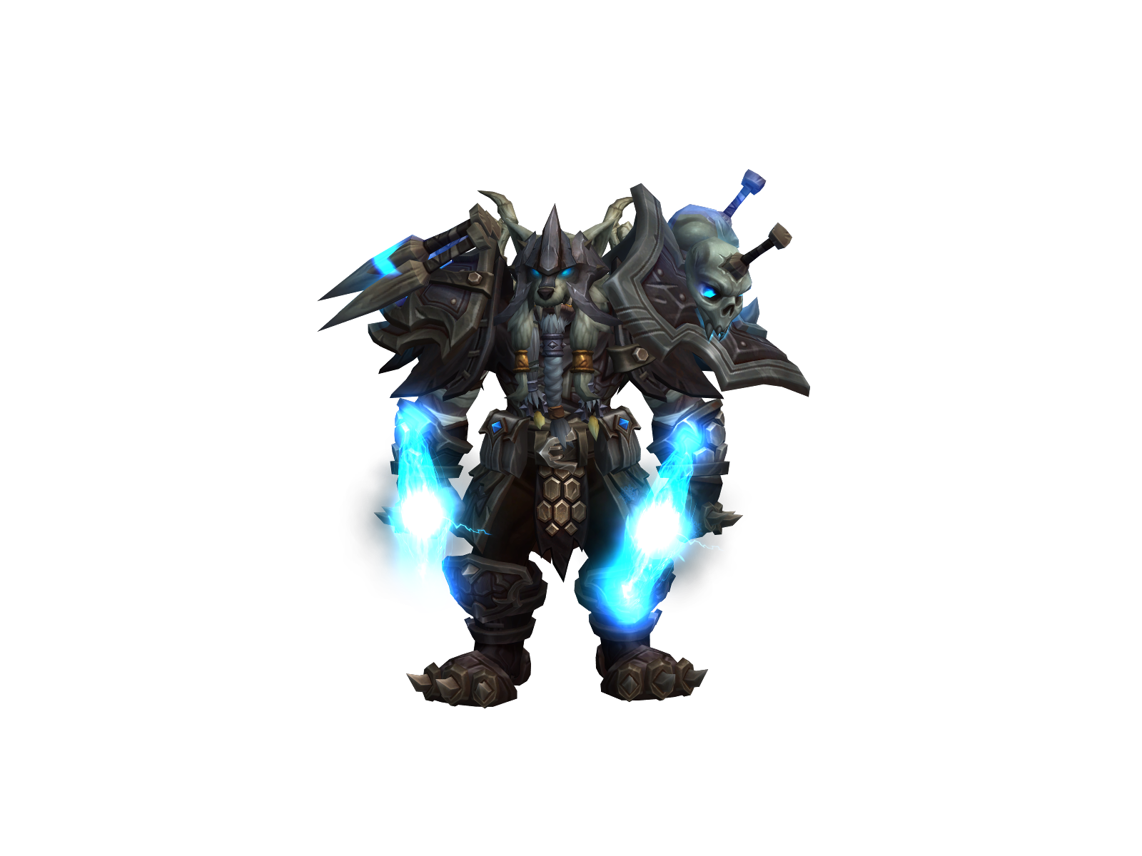 Thundex 3D character render