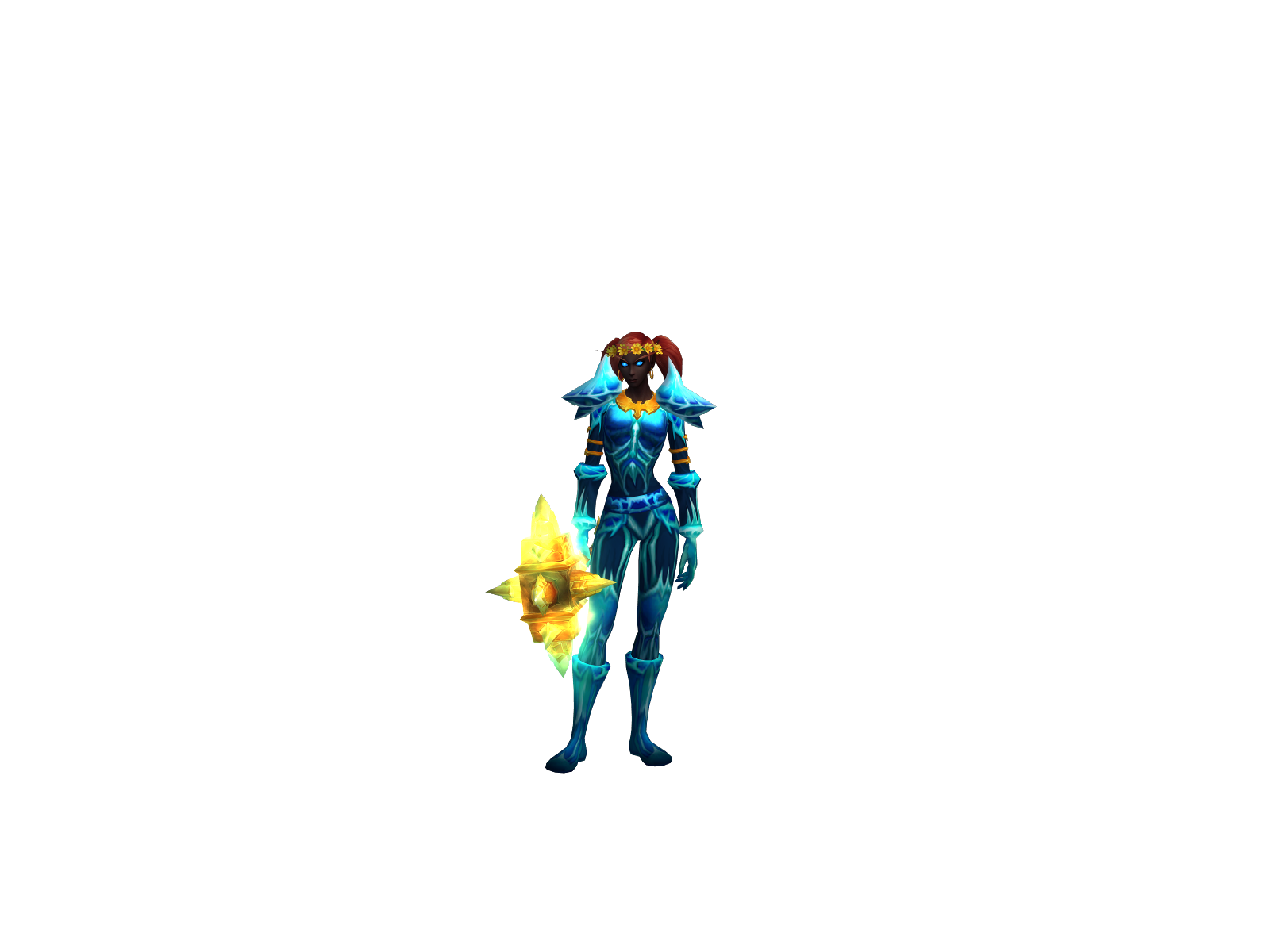 Vilota 3D character render