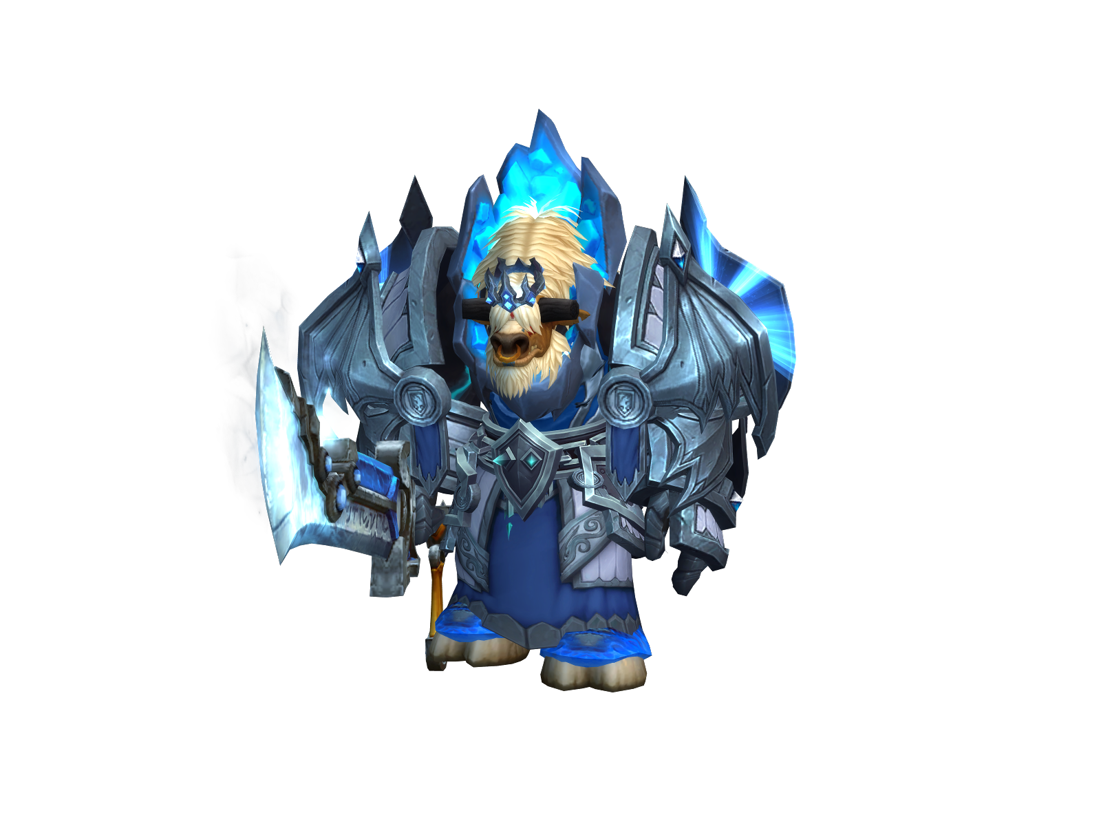 Fasburger 3D character render