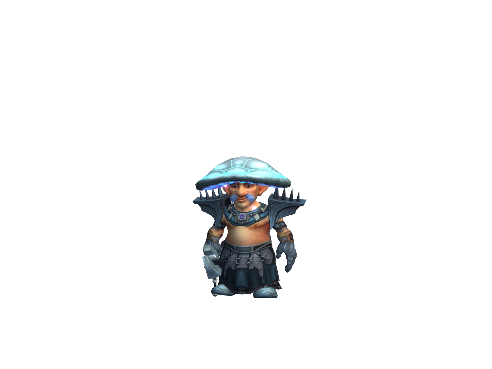 Maguru 3D character render