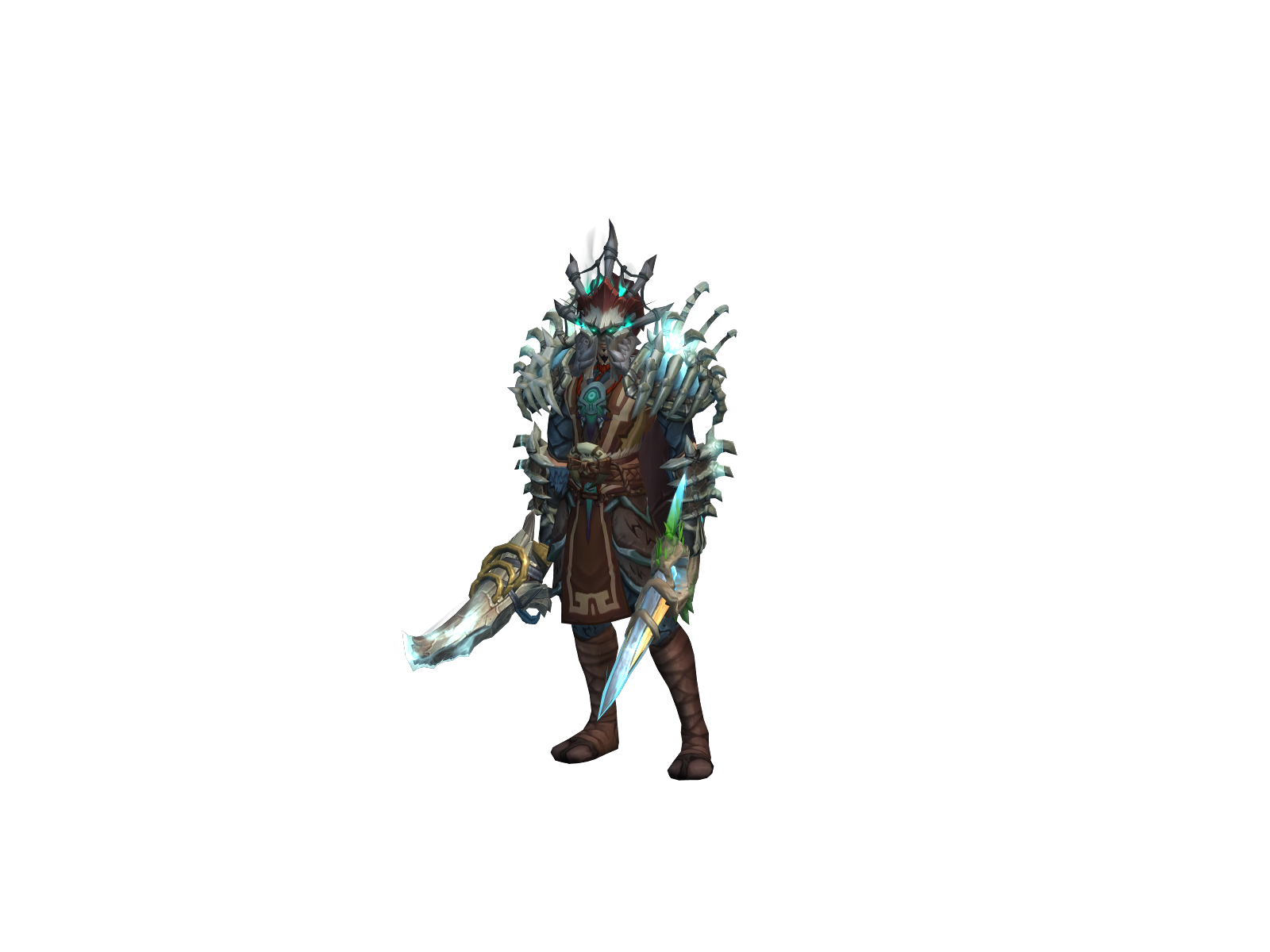 Bossillidari 3D character render