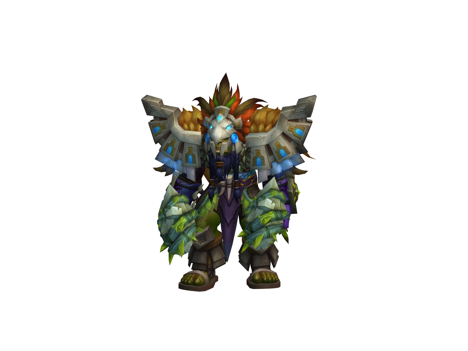 Blackgrass 3D character render