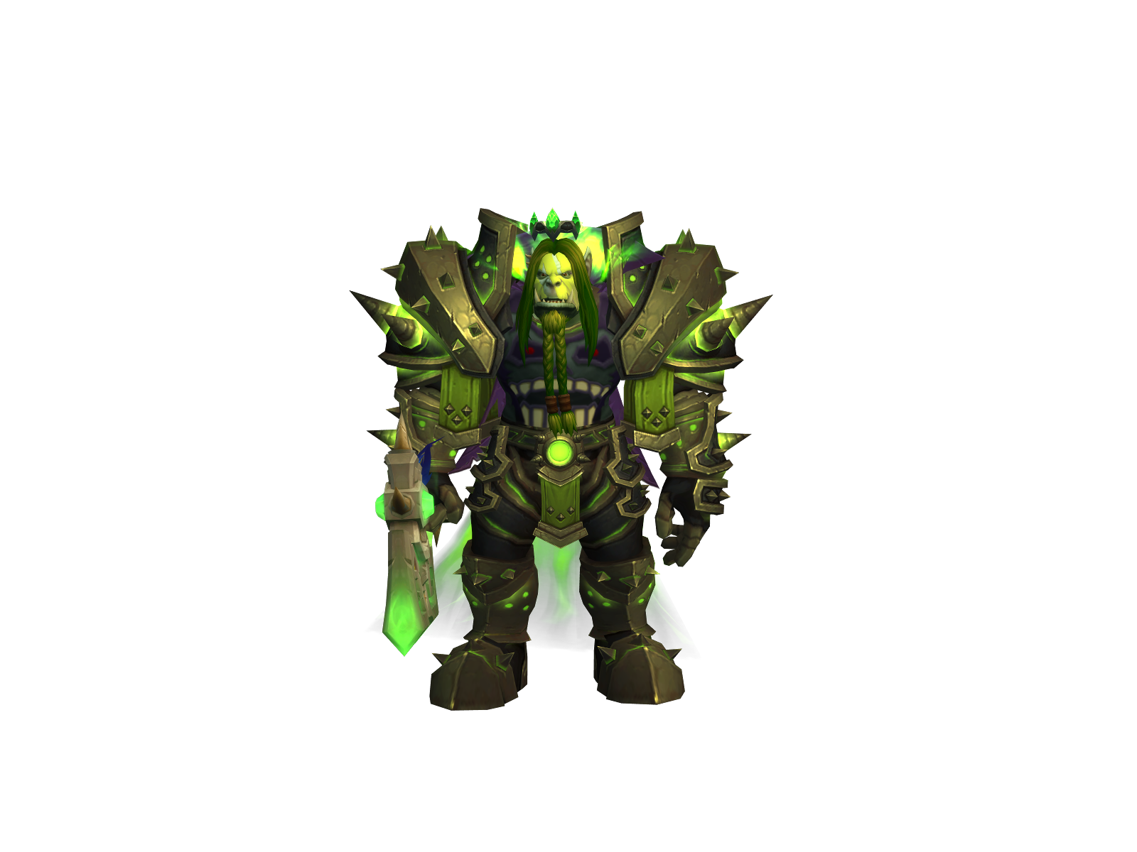 Borgalit 3D character render