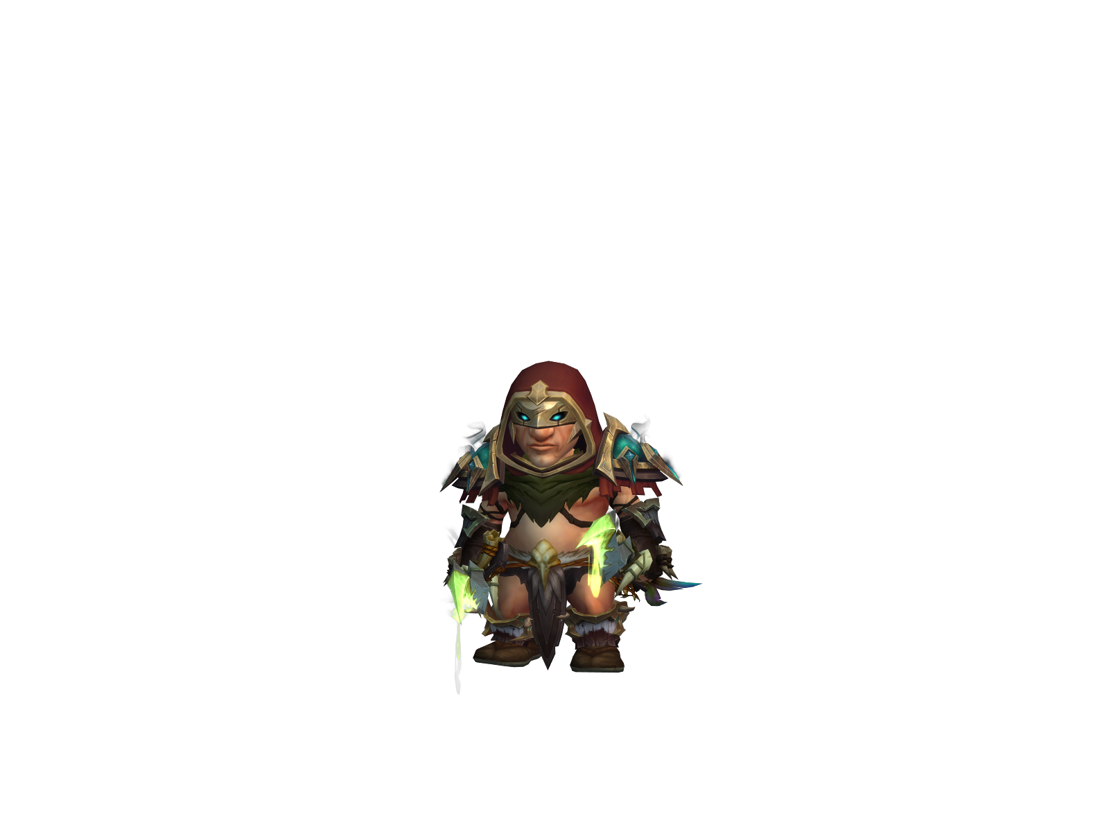 Knusch 3D character render