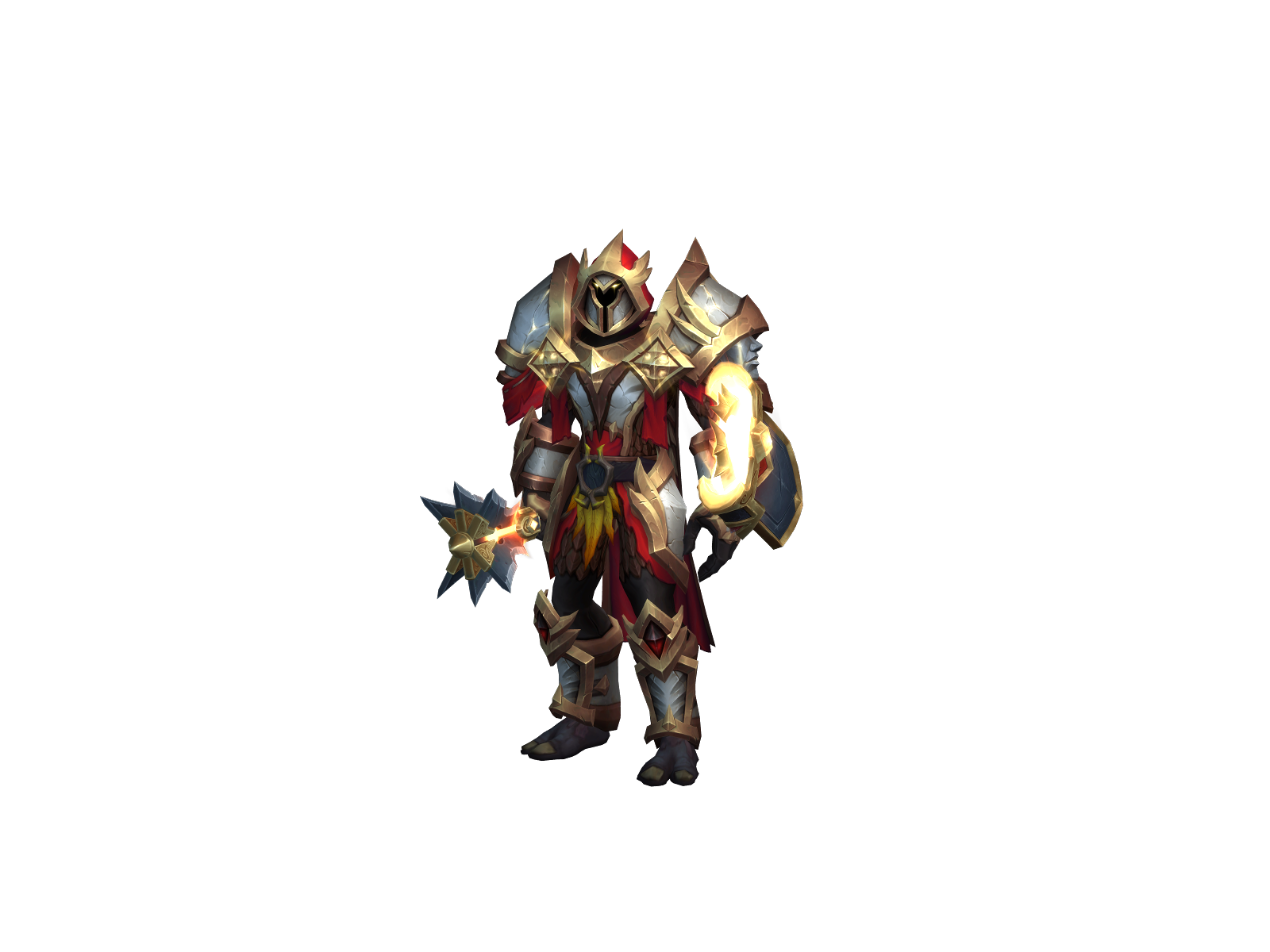 Furypala 3D character render