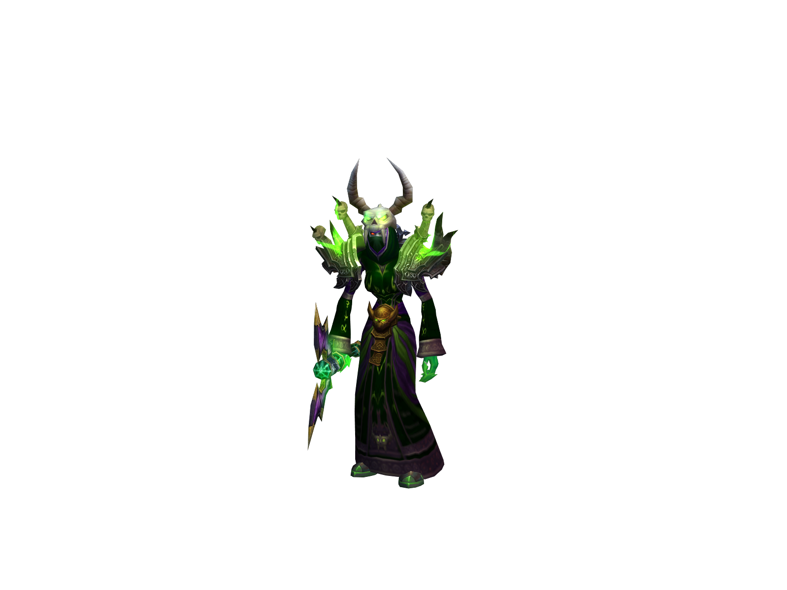 Tensiee 3D character render