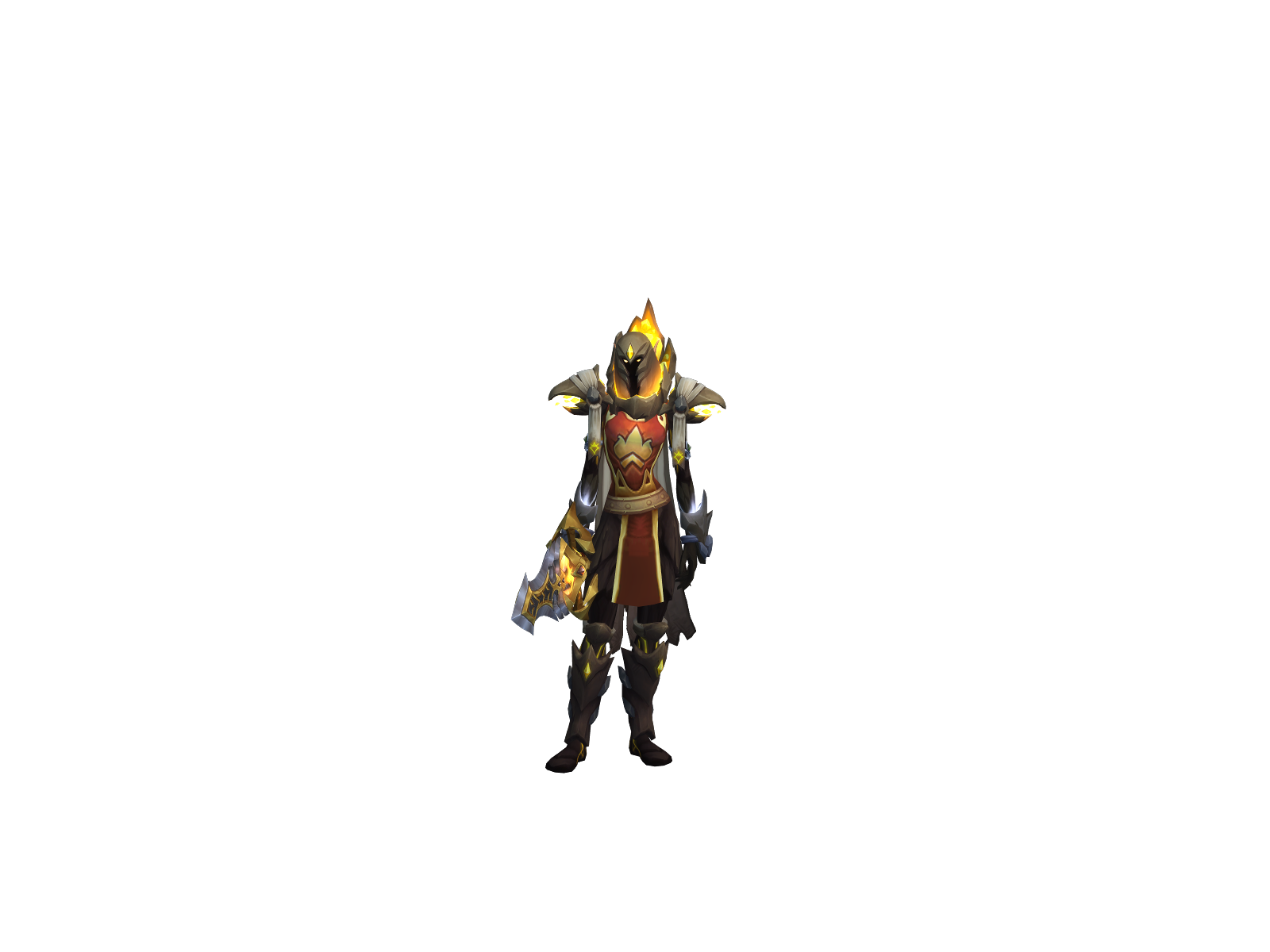Roosjë 3D character render