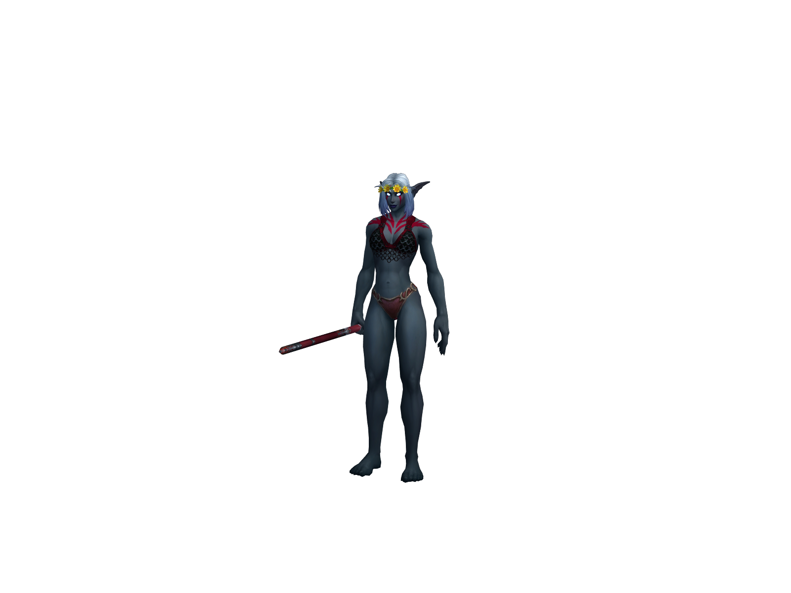 Milkyswipe 3D character render