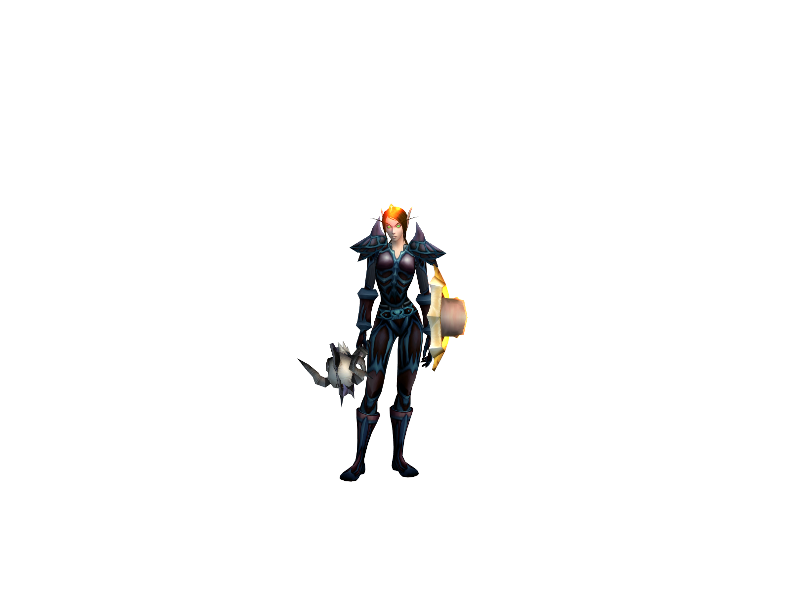 Hellodave 3D character render