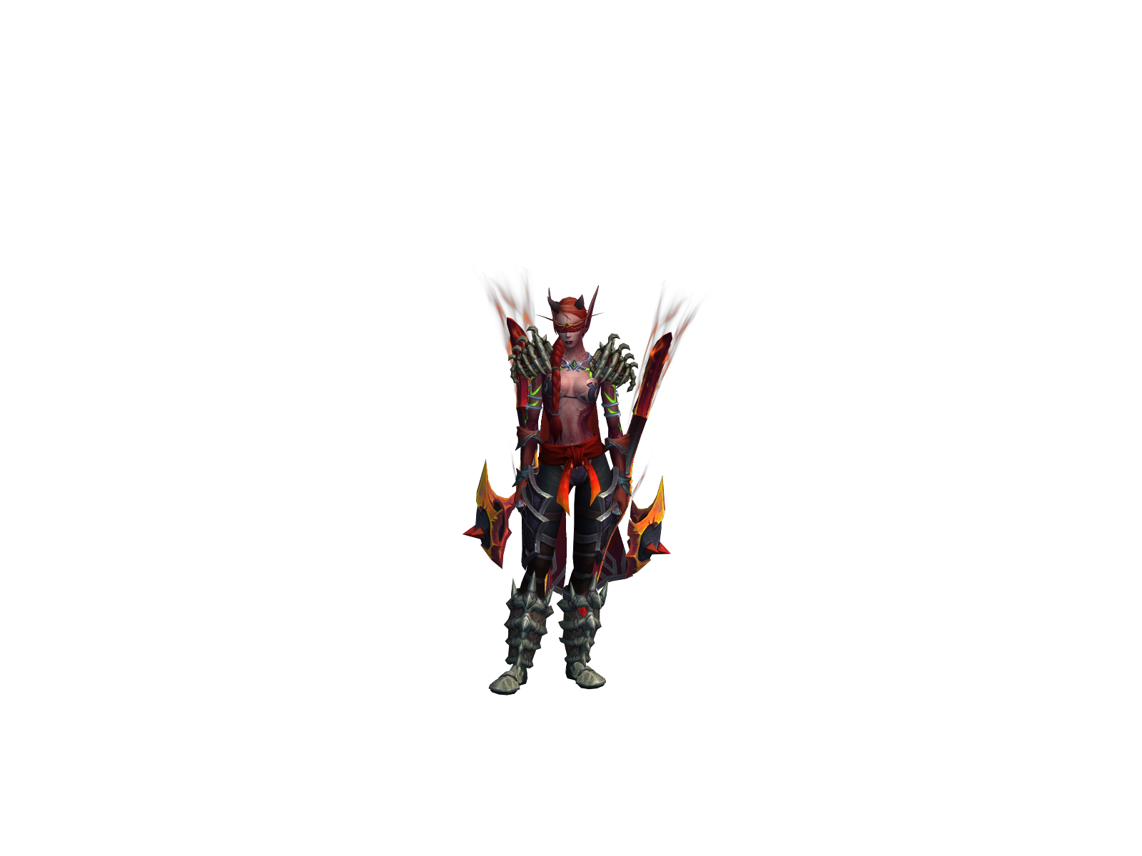 Azatril 3D character render