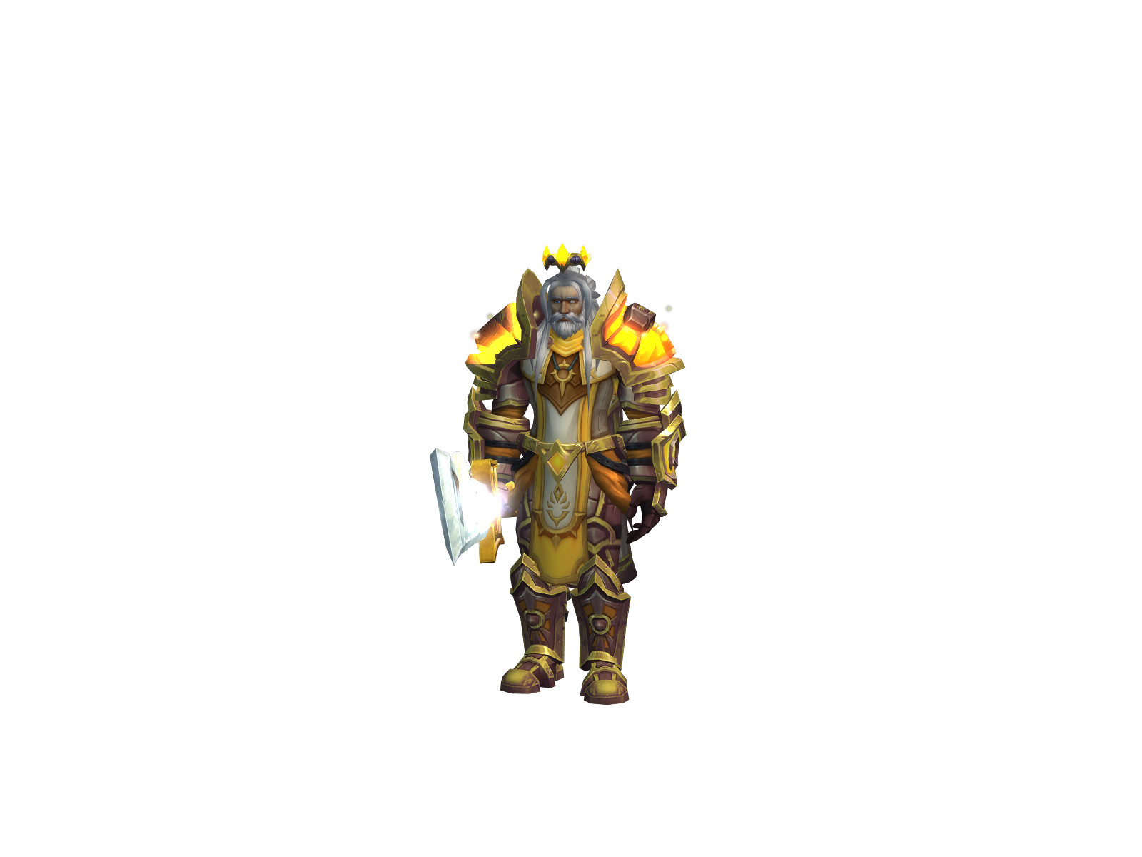 Baradurin 3D character render