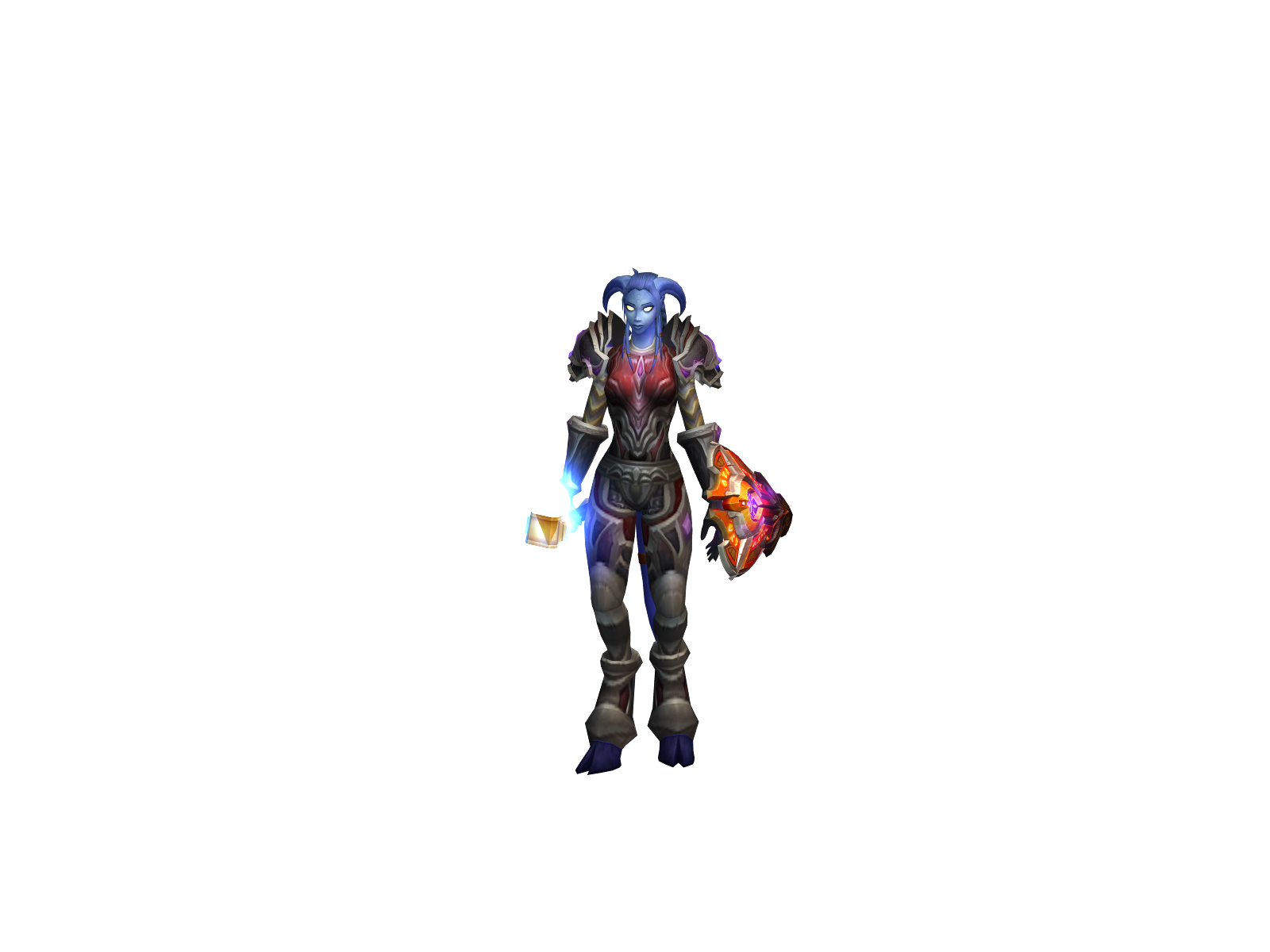 Qyrra 3D character render