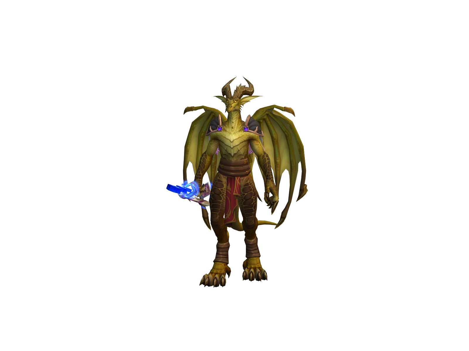 Nabriwings 3D character render