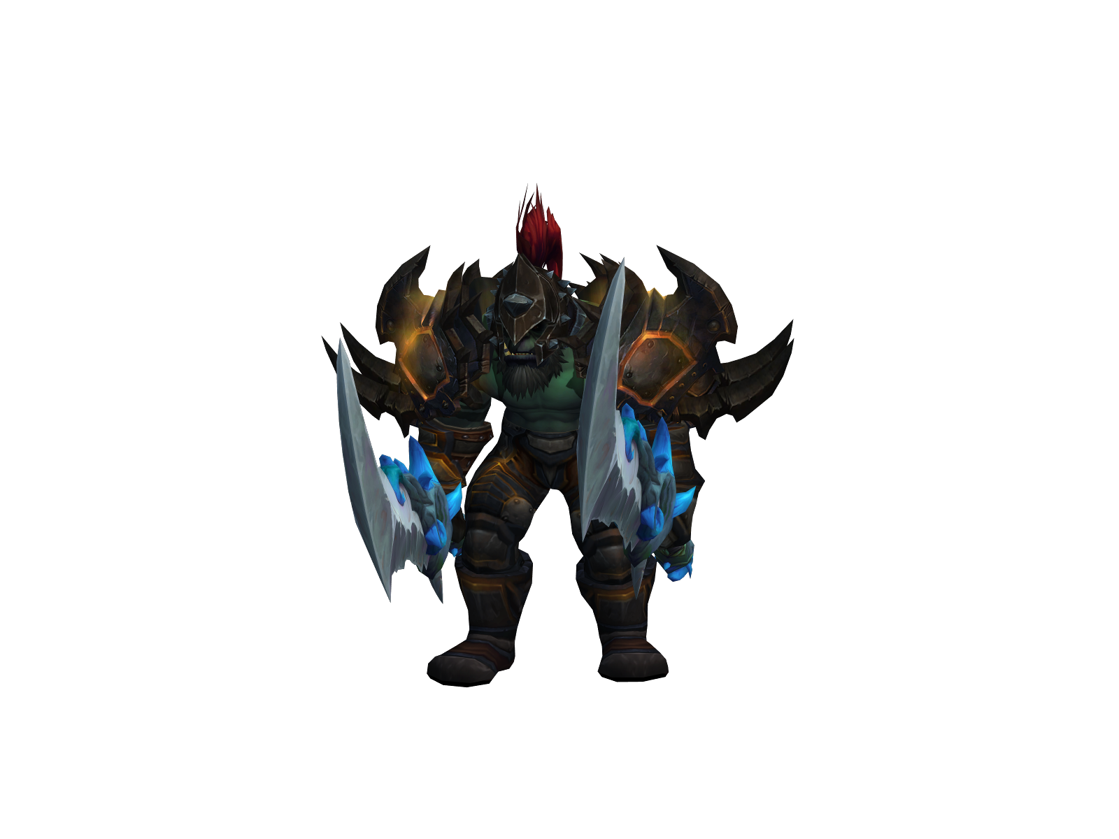 brutto 3D character render