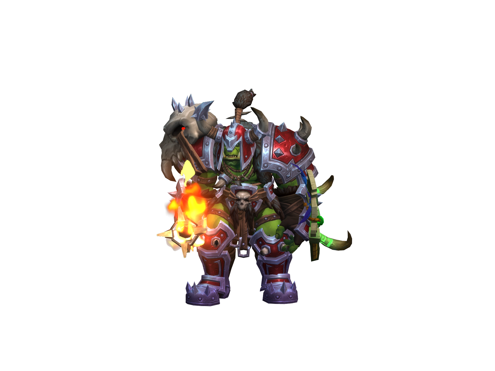 Perfu 3D character render