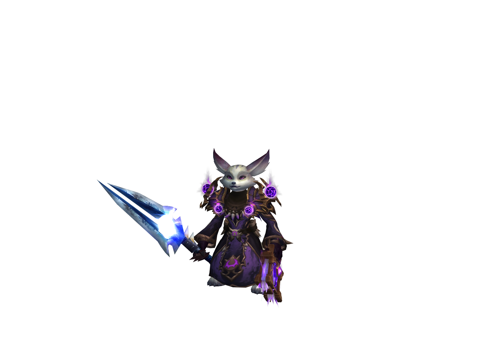 Crybyë 3D character render