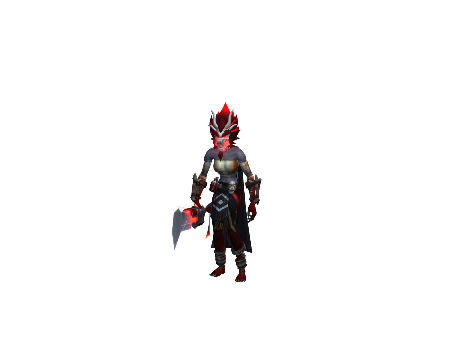 Useless 3D character render