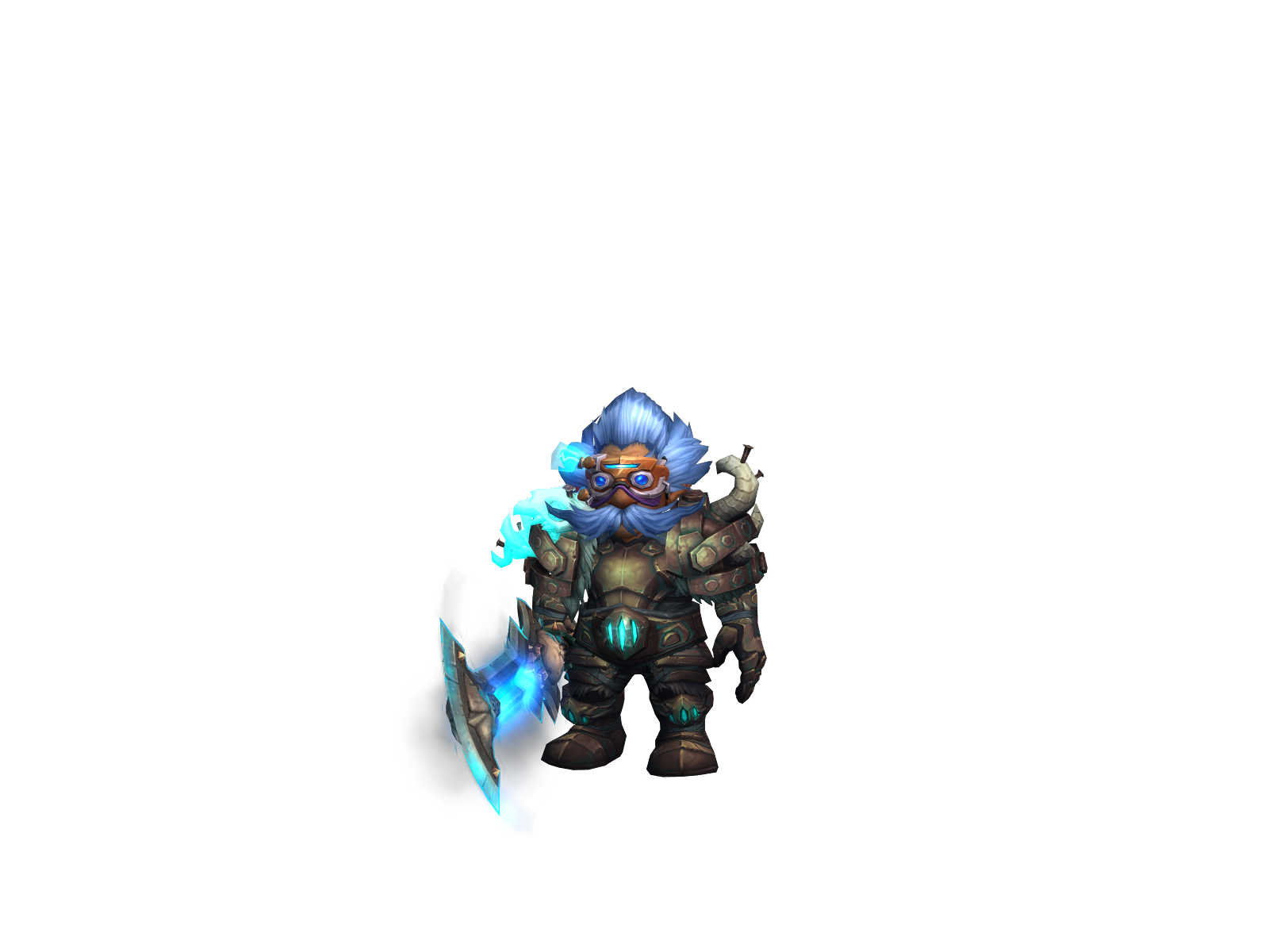 Smallarms 3D character render