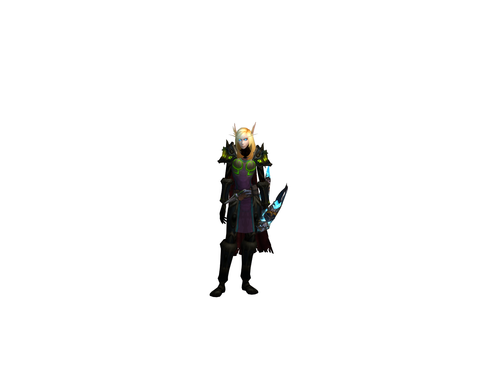 Thunderever 3D character render