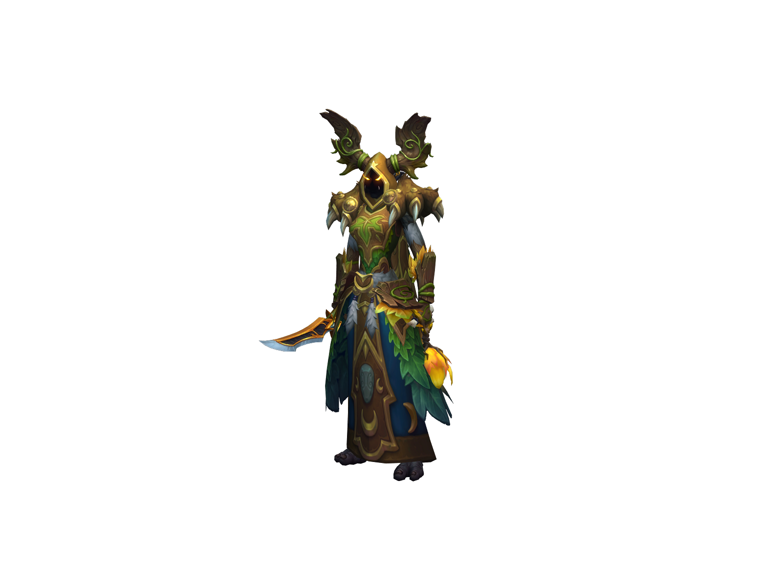 Skerrydruid 3D character render