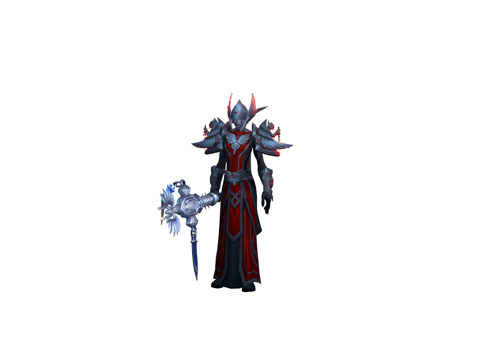 andrë 3D character render