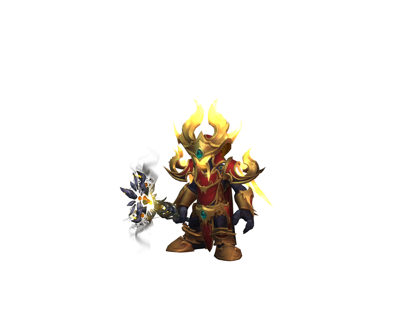 Unborkenn 3D character render