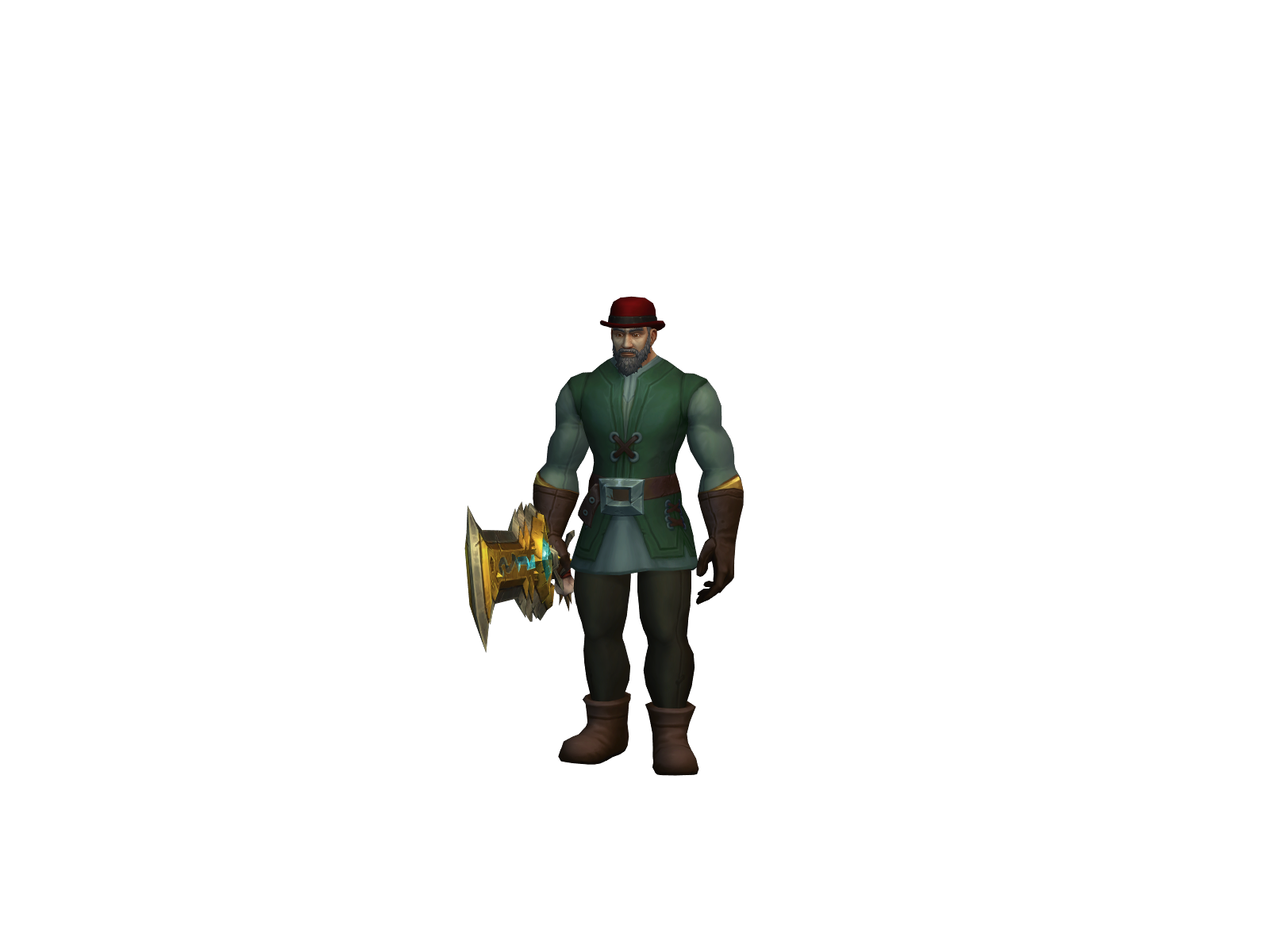 Natar 3D character render