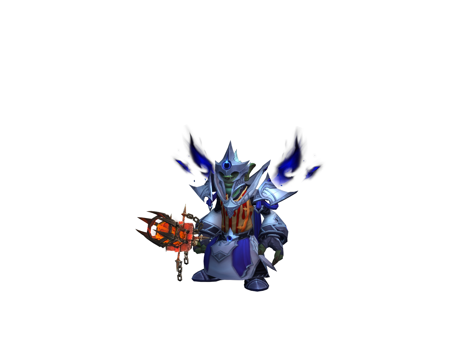 Holypunch 3D character render