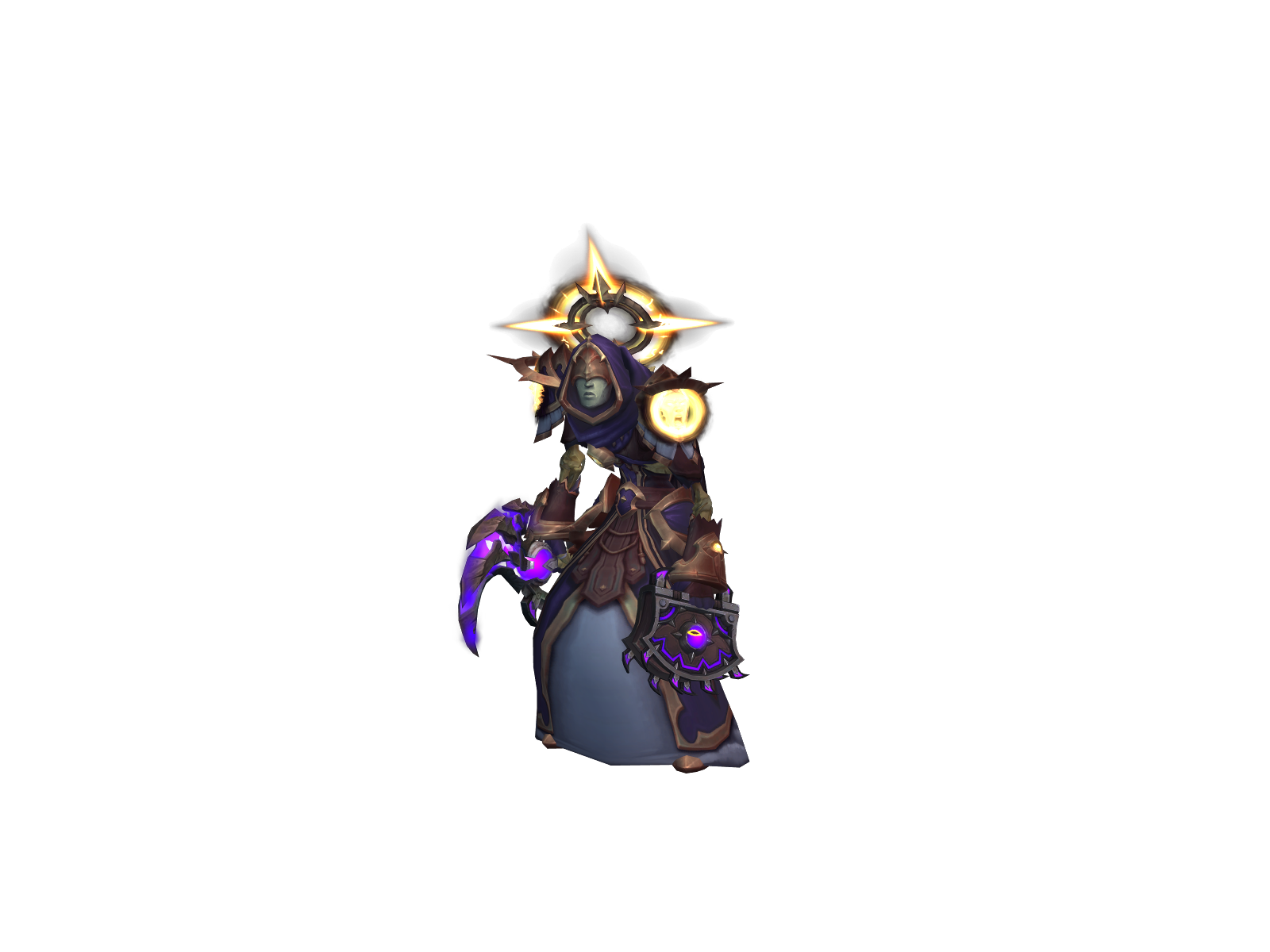 Bløu 3D character render