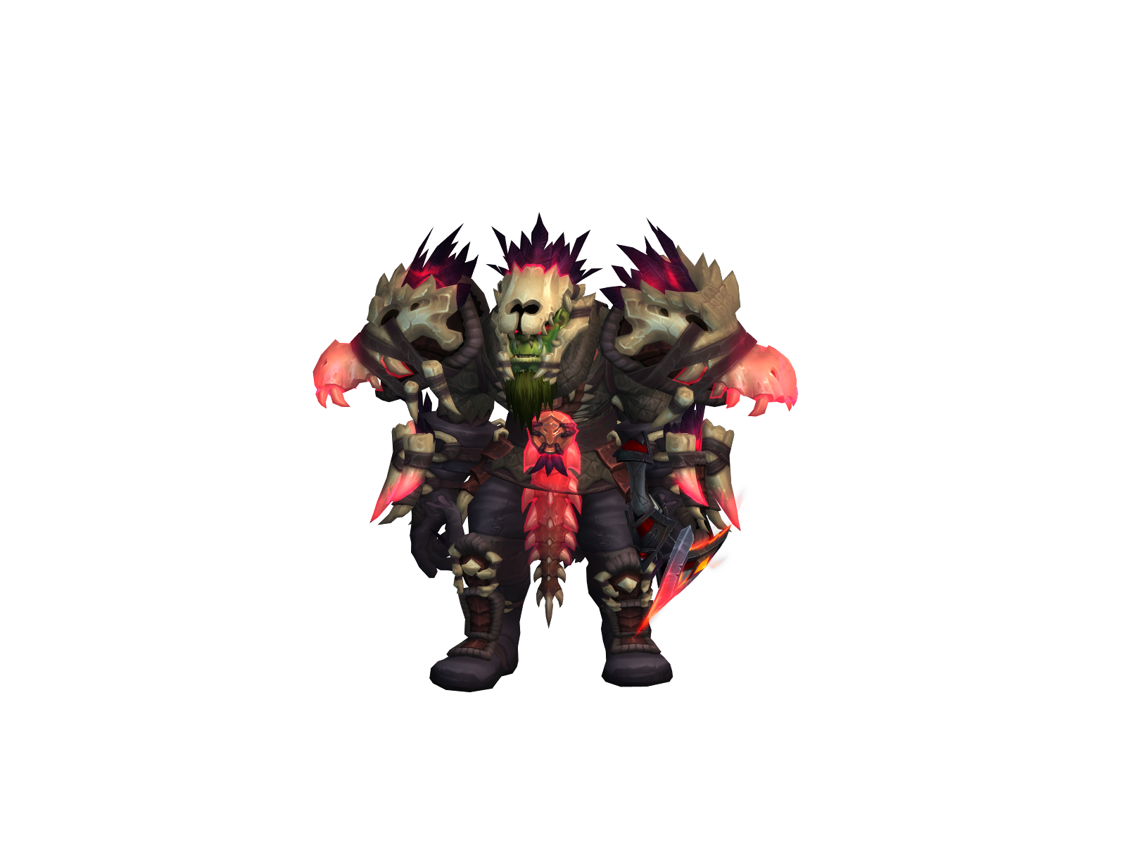 Gerappaa 3D character render