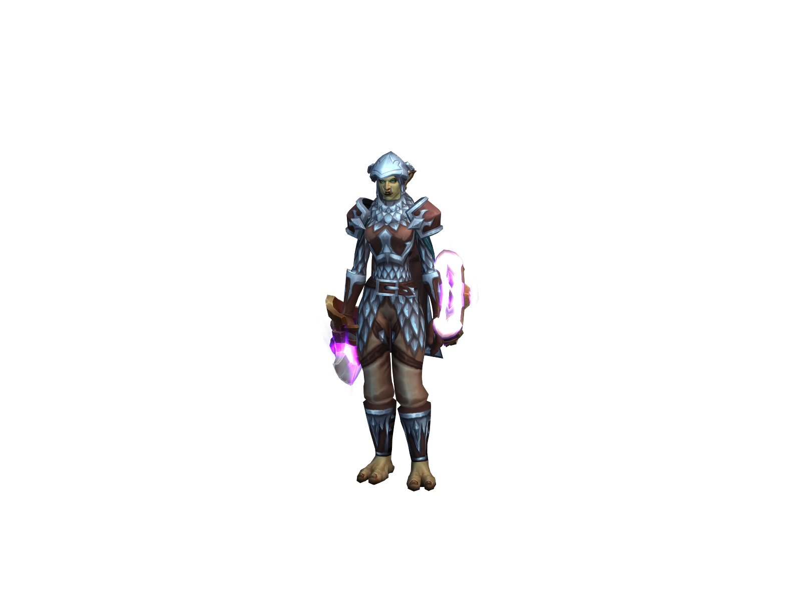 Daram 3D character render