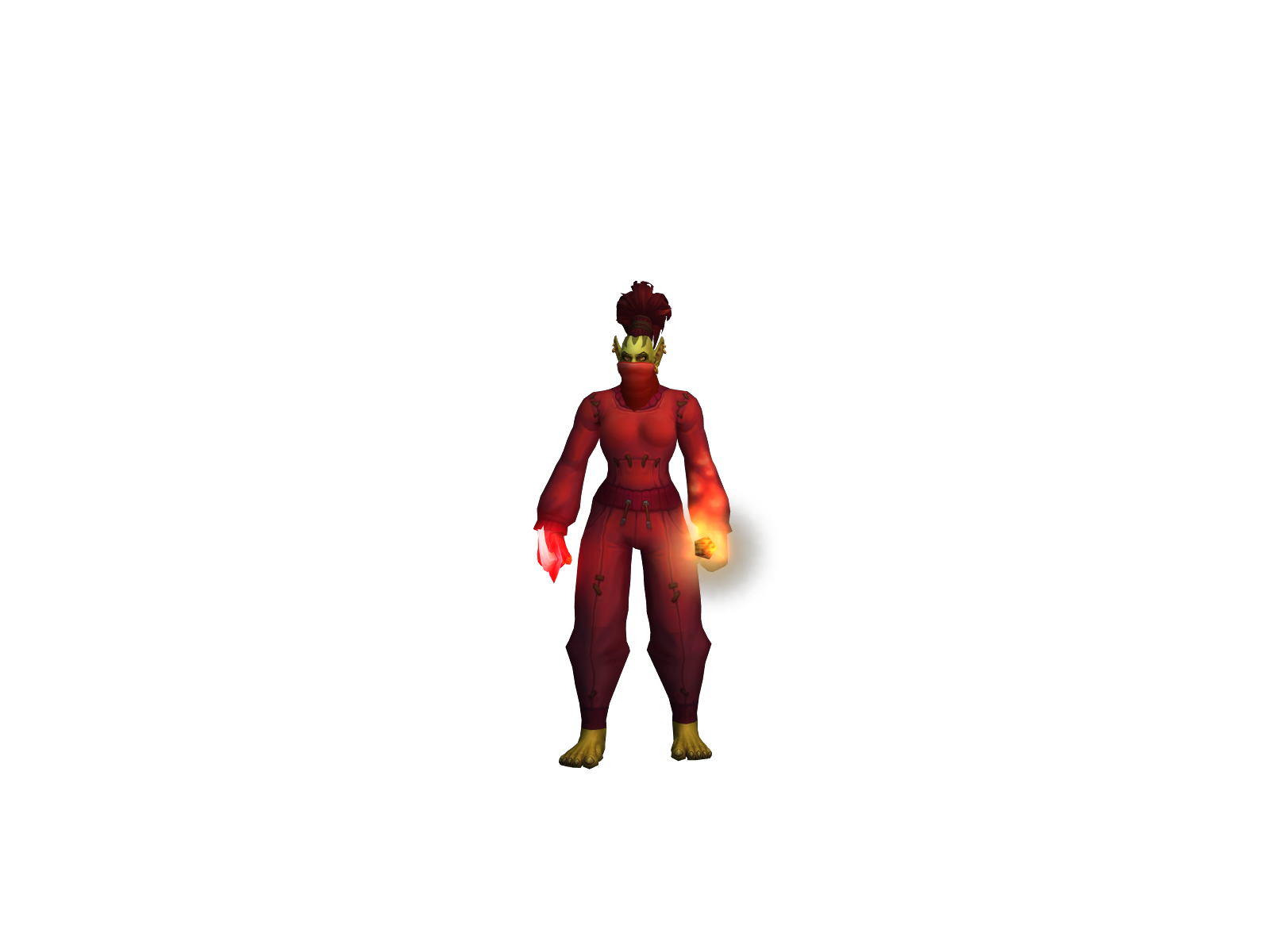 Apehandler 3D character render