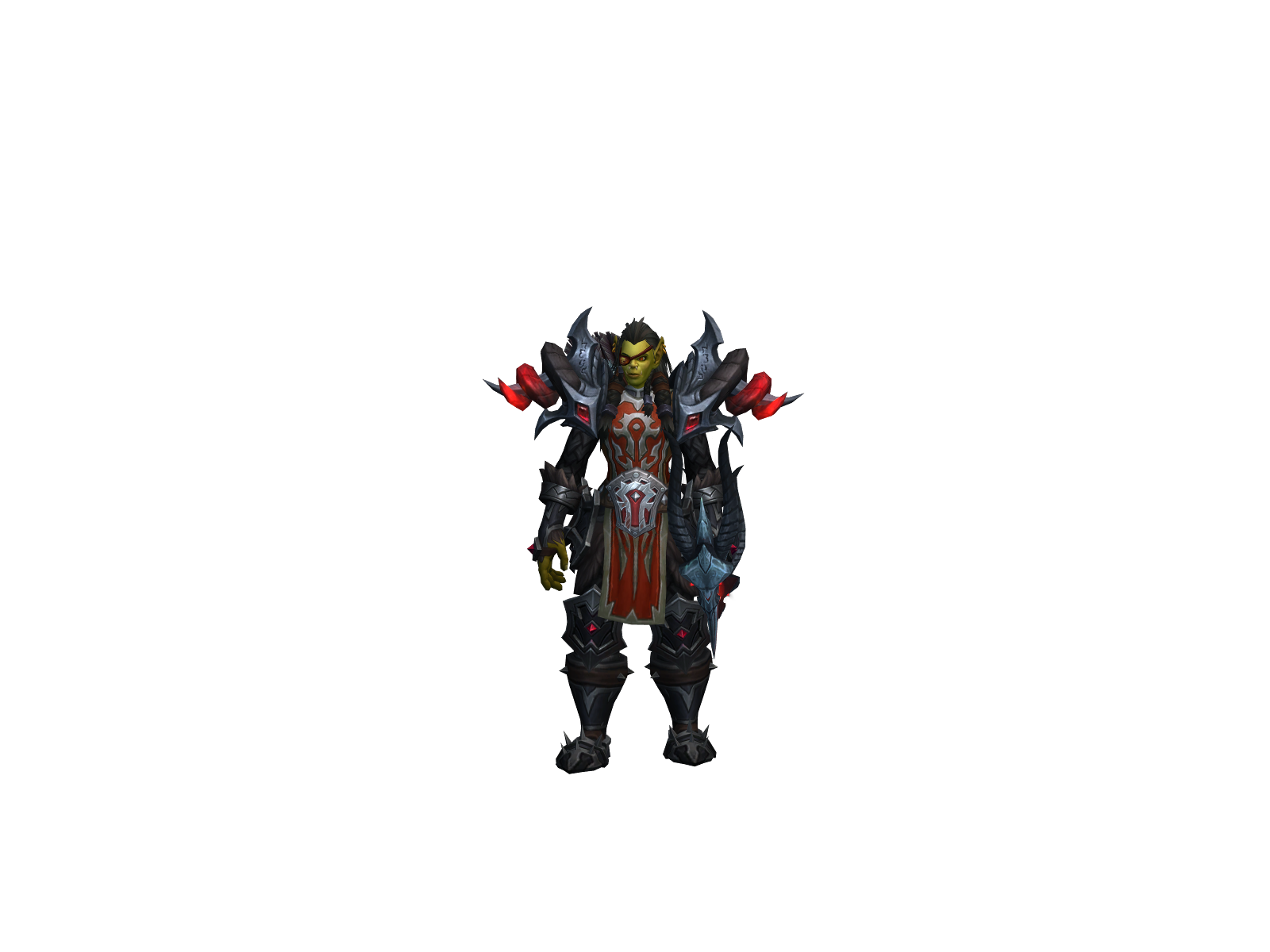 Hî 3D character render