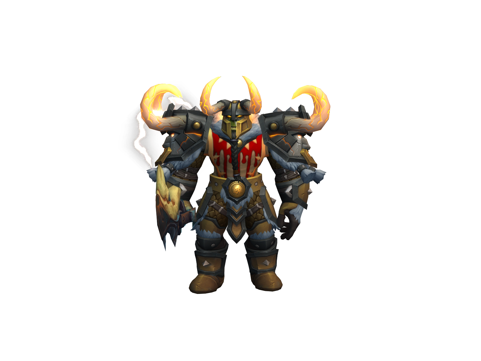 Bulldozera 3D character render