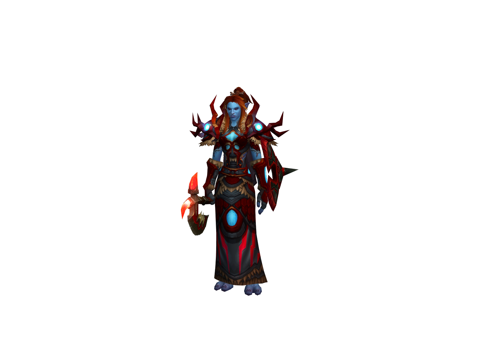 Drafk 3D character render