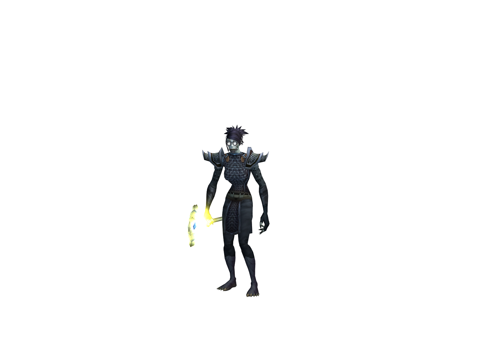 Ryøikitenkai 3D character render