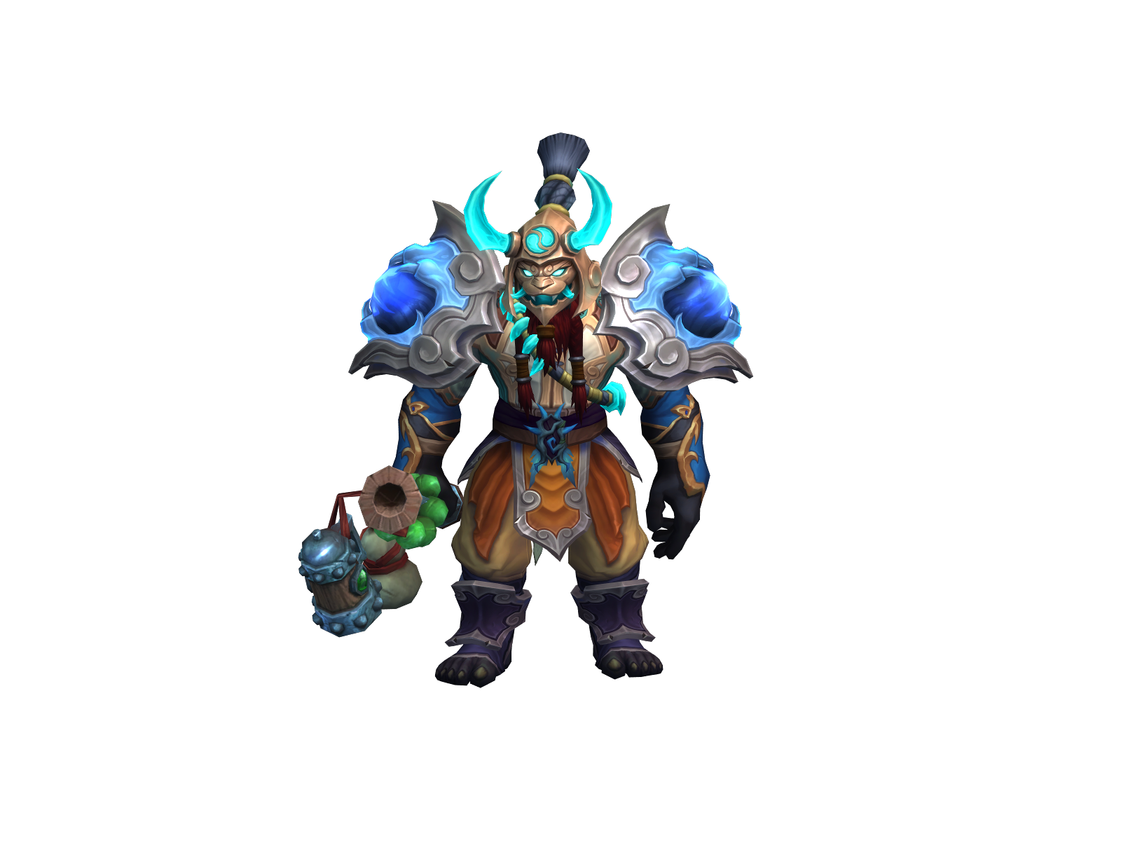 Gorillaglue 3D character render