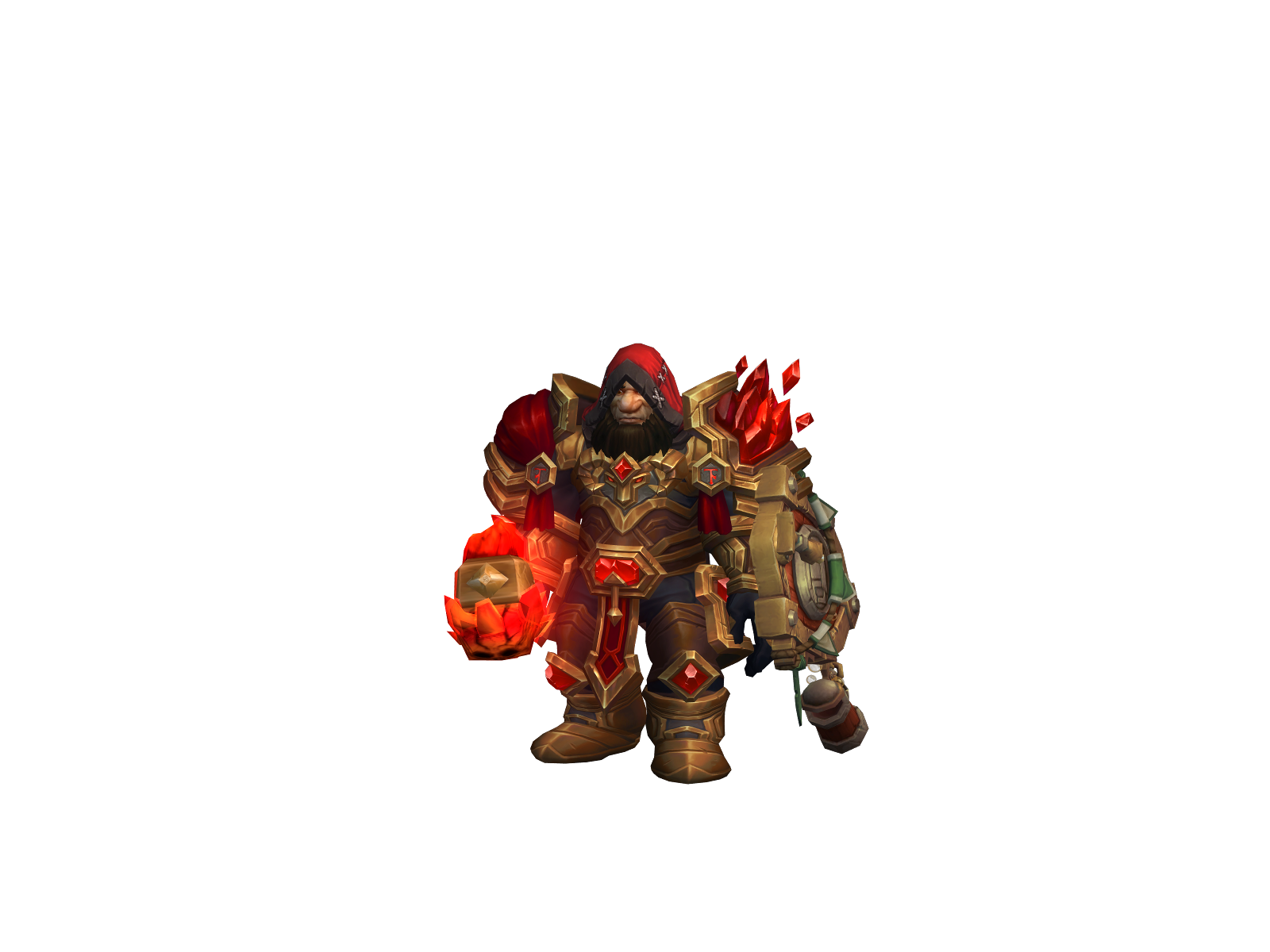 Nerugdosámán 3D character render