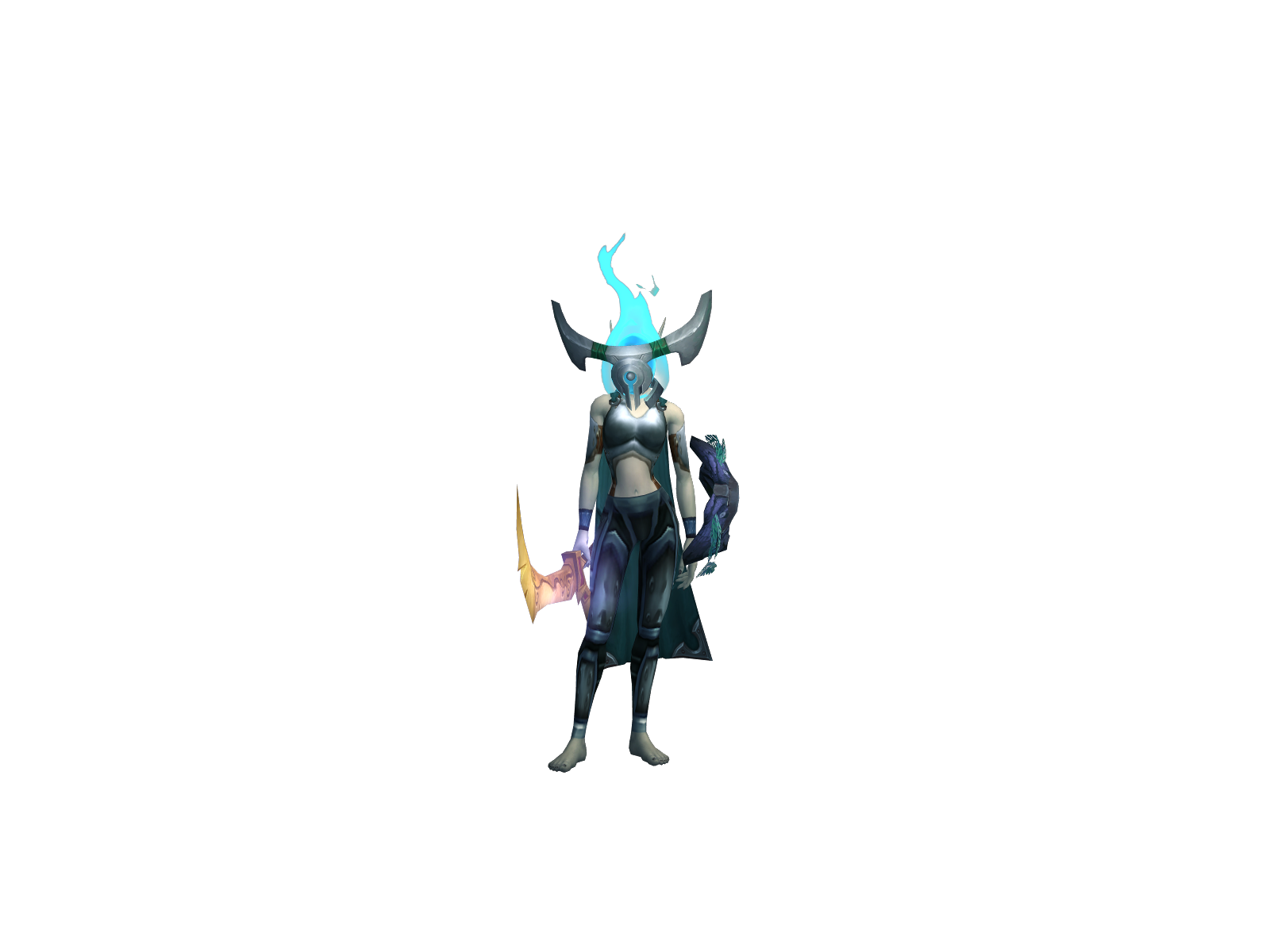 Aregar 3D character render