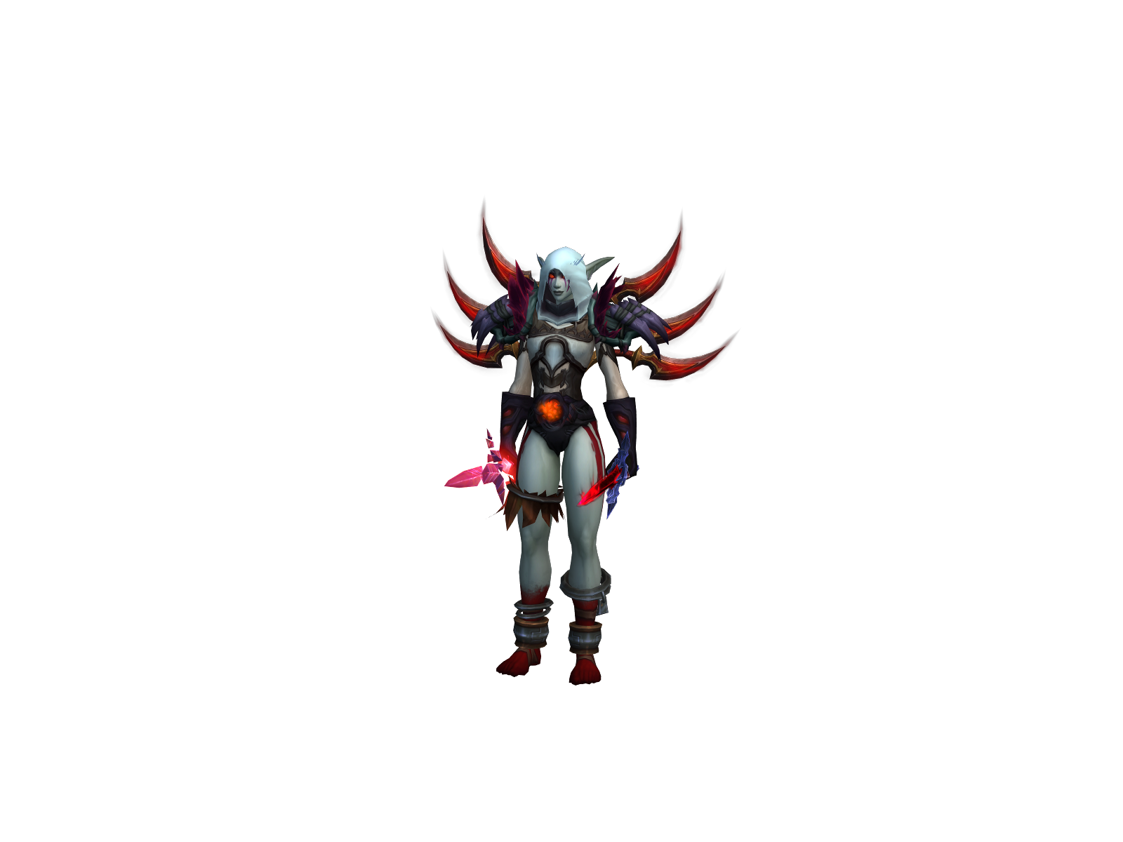 Helliony 3D character render