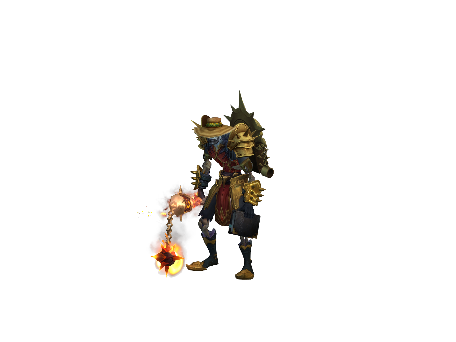 Manamonster 3D character render