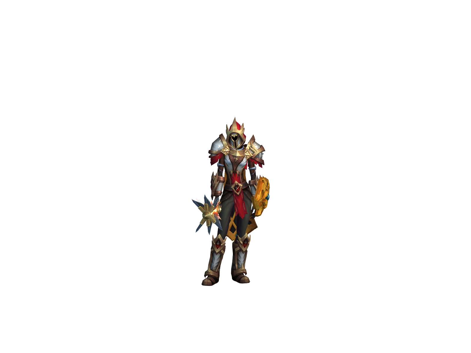 Polcadin 3D character render