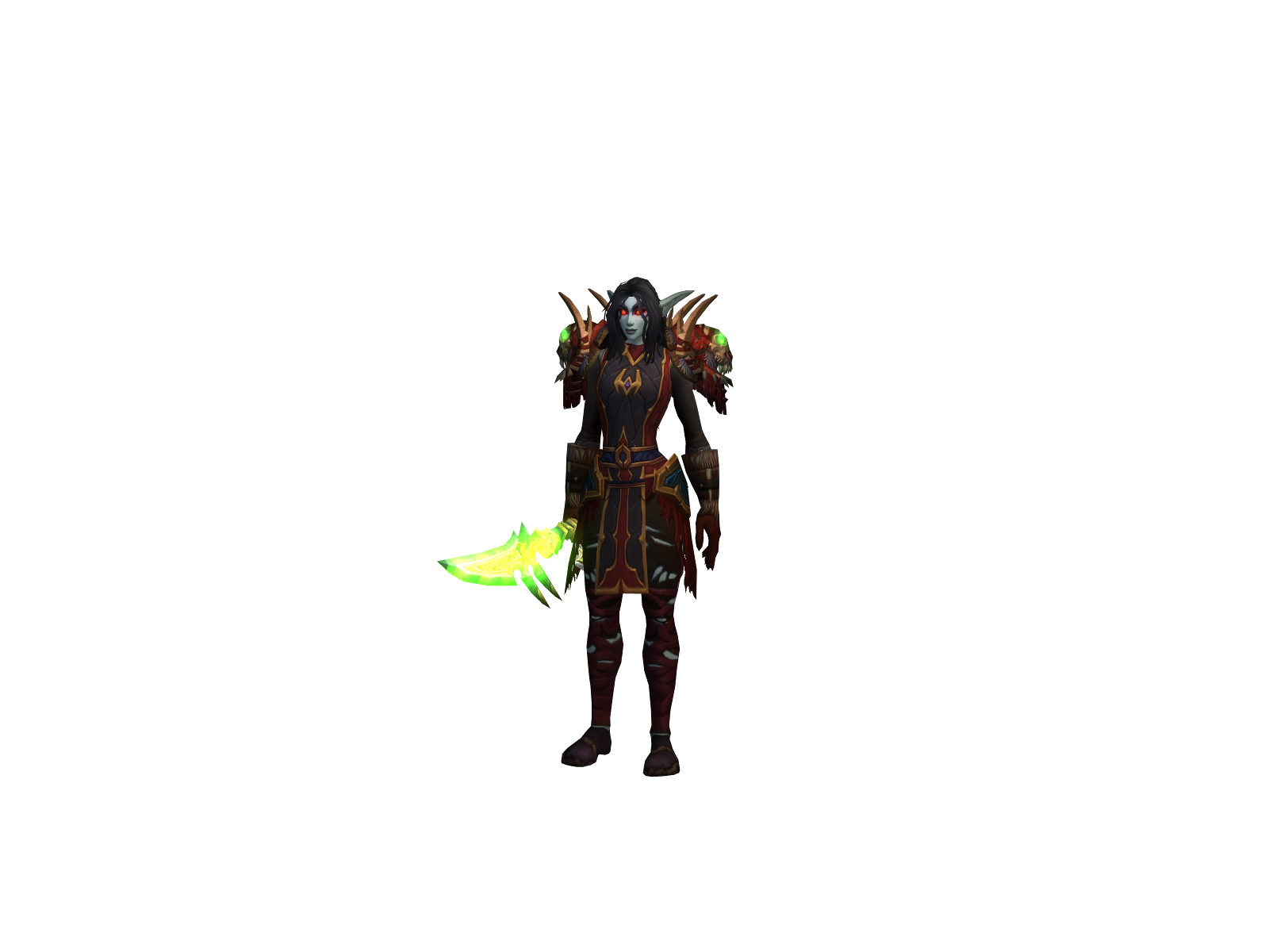 Zzimut 3D character render
